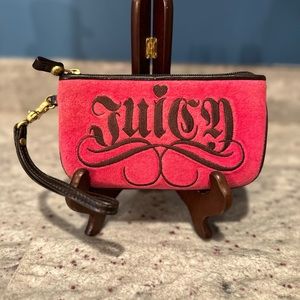 Juicy Couture Velour Y2K Wristlet